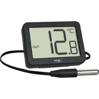 TFA-Dostmann TFA - Termometer - digital - sort