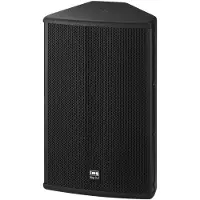 Monacor PAB-308/SW, 2-vejs, Kan monteres i loftet, Gulv, Kan monteres på væggen, Sort, MDF, Metal, 125 W, 250 W