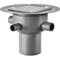 Purus Multiflex ø110mm lodr.m.ri/rm&flange til smøremembran