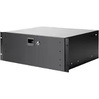 Adam hall 87404 A 19 tommer rackskuffe 4 U Stål