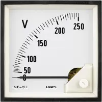 Lumel EA19 250V EA19 250V Panel meter 96 x 96 mm 250 V/AC Blødt jern