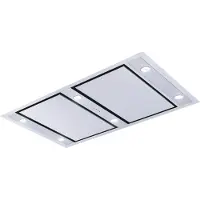 Silverline Matix Roof SL 4220 - Hætte - loft - bredde: 100 cm - dybde: 70 cm - udsugning - uden motor - rustfrit stål