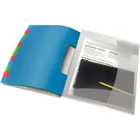 Esselte Vivida sorteringsmappe PP 12 del Hvid - (10 stk.)