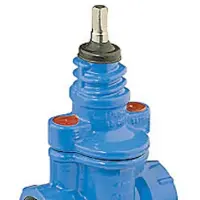 INDUFLOW Serviceventil 1 - PN16 GG-25. serie 2500. Hawle