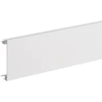 Hager BR08029016, Kabelbakke cover, Hvid, Polyvinylchlorid (PVC), VDE, 80 mm, 2000 mm