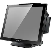 Capture Swordfish - Alt-i-én - 1 x Celeron J1900 / op til 2.42 GHz - RAM 4 GB - SSD 128 GB - HD Graphics - Gigabit Ethernet - Win 10 IoT 64-bit - skærm: LCD 15 1024 x 768 (XGA) berøringsskærm - sort