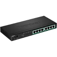 Trendnet TPE TG83 - Switch - 8 x 10/100/1000 (PoE+) - desktop, væg-monterbar - PoE+ (65 W) - TAA-kompatibel