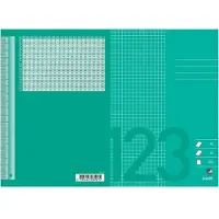 Hamelin Regnehæfte Bantex, A5, kvadreret 5 x 5 mm, græsgrøn, 25 stk.