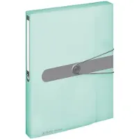 Herlitz 11409000, Mintfarve, Transparent, Polypropylen (PP), A4, 4 cm, 1 stk