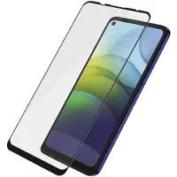PanzerGlass - Skærmbeskytter for mobiltelefon - glas - rammefarve sort - for Motorola Moto G9 Power
