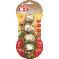 8In1 Delights Kylling tyggebolde - 6 x 36 g (24 stk.)