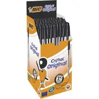 BIC Cristal Medium Sort 1,0 (50) 847897 Modsvarer: N/A