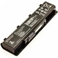 MicroBattery - Batteri til bærbar computer - 1 x Litiumion 6-cellet 5200 mAh - for ASUS N75SF N55SN 75SL N55 N45