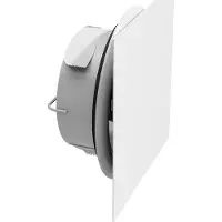 Lindab Airy frontplade kvadratisk AIRYFP-SQUA 125 mm RAL9003