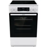 Gorenje Gecs5c70wa Glaskeramisk Komfur Med Ovn 4 Blus