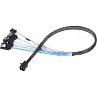 Silverstone SST-CPS05 Mini-SAS zu SATA 7-pin kabel - 50 cm