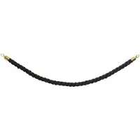 Securit CLASSIC GOLD Reb med kliklås til afspærringsstolper, 152 cm, sort