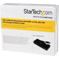 StarTech.com Docktravel-usb 3.0 Hdmi Eller Vga