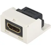 Panduit MINI-COM HDMI Coupler Module - HDMI-kobling - HDMI hun til HDMI hun - off white