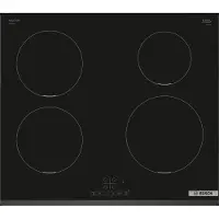 Bosch Serie | 4 PIE631BB5E - Induktions kogeplade - 4 plader - Niche - bredde: 56 cm - dybde: 49 cm - rammeløs, - facet - sort