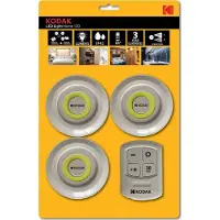Kodak 3x lamper trådløs fjernbetjening timer Home 130