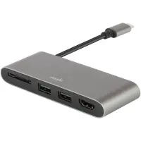 Moshi Multimedia Adapter - Dockingstation - USB-C - HDMI