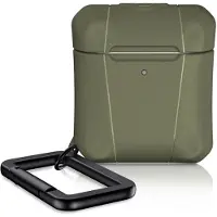 Itskins FERONIABIO cover til AirPods (1. og 2. gen.). Kaki grøn
