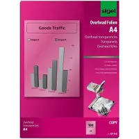 Sigel KF545, Transparent, A4 (210×297 mm), 100 µm, 100 ark