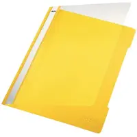 Leitz - Rapportfil - for A4 (210 x 297 mm) - kapacitet: 250 ark - gul