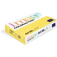 Image Coloraction Kopipapir A4 80g Canary Deep Yellow - (500 ark)