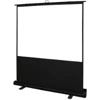 Elite Screens ezCinema Plus 2 Series Premium - Projektor skærm med gulvholder - gulvstående - 95 (241.3 cm) - 16:9 - MaxWhite - sort