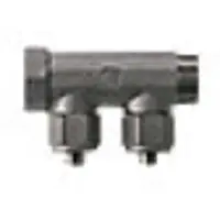 Pettinaroli TEA fordelerrør3/4x16mm - 2 grene inklusiv omløbersæt for ALUPEX 16x2. TEA belagt