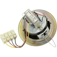 Visaton DL 8, 1.0 kanaler, Ledningsført, 3 W, 90 - 18000 Hz, Hvid