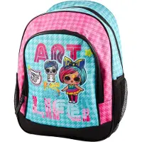 L.O.L. Surprise! LEGO L.O.L. Surprise! Art is Life Medi Backpack with front zip pocket (10 liters)