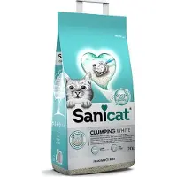 Sanicat Clumping White kattegrus lugtfri