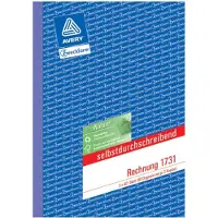 Avery Zweckform - Fakturablanket - 40 ark - A5 (148 x 210 mm) - triplikat - karbonfri