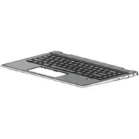 HP L53785-DH1, Kabinetbase + tastatur, Nordisk, Baggrundsbelyst tastatur, , Pavilion x360 14-dh