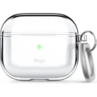 Elago - Taske til trådløse ørespidsers opladningsetui - harpiks - gennemsigtig - for Apple AirPods (3. generation)