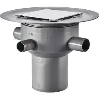 Purus Multiflex ø110mm TILE l. - lodr.t.TILE&flange til smørememb.u/vandlås