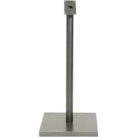 Securit COATED STEEL Stander sæt til informationsdisplay: 95 cm stolpe + base, sort