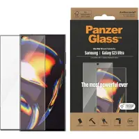 PanzerGlass | Skærmbeskytter for mobiltelefon - Ultra-Wide Fit | Samsung Galaxy S23 Ultra