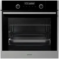 Gorenje Superior BCS747S34X - Ovn - til indbygning - niche - bredde: 56 cm - dybde: 55 cm - højde: 59 cm - med selv-rengøring - Klasse A+ - børstet rustfrit stål