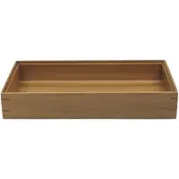 Scandinavian Home Hinoki opbevaringsboks Large HOME - L:30 x B:15 x H:5cm - Hinoki - Træ