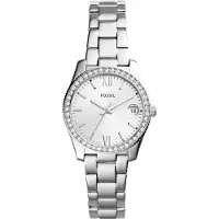 Fossil Dameur - - ES4317 - Rustfrit stål - Læder - Kvarts 32 mm