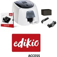 Evolis EDIKIO Access Price Tag Sol. Printer, 100 Karten, 500er Farbband