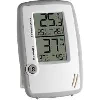 TFA-Dostmann 30.5015, Hvid, Indendørs hygrometer, Indendørs termometer, Hygrometer, Termometer, Plast, -10 - 70 °C, 14 - 158 °F