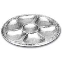 Multi Aluplatte 7-rum Ø277x15 mm Rund,4 pk x 70 stk/krt