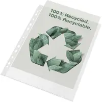 Esselte Lomme A4+ Recycled 100my PP - (50 stk.)