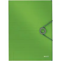 Leitz Solid - 3-folds mappe - for A4 (210 x 297 mm) - kapacitet: 150 ark - grøn