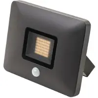 SG ARMATUREN Projektør Flom Midi LED 23W 3000K 2570 lumen, med sensor, grafit